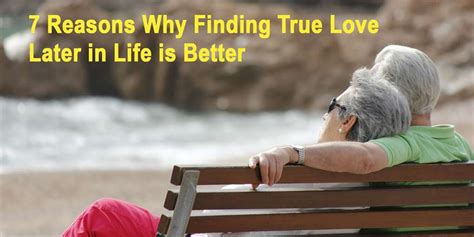 Can you find true love later in life?