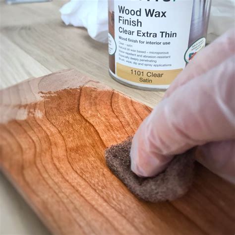 Can you finish wood with just wax?