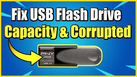 Can you fix a corrupt USB?