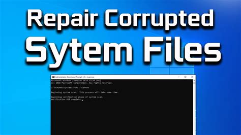 Can you fix a corrupted file?