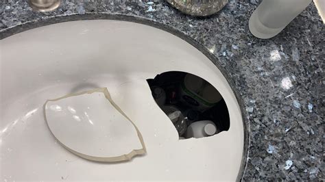 Can you fix a hole in porcelain?