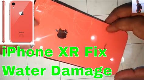 Can you fix a iPhone XR that has water damage?