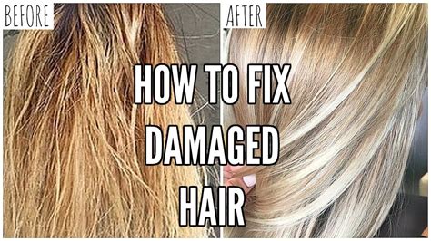 Can you fix badly bleached hair?