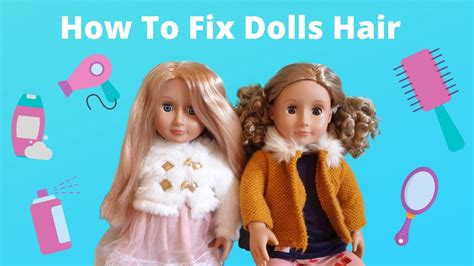Can you fix frizzy doll hair?