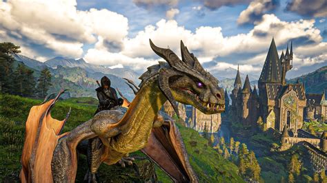 Can you fly a dragon in Hogwarts Legacy?