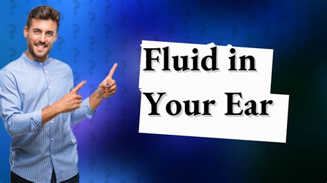 Can you fly with fluid in your ear?