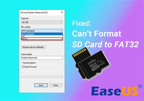 Can you format an SD card to exFAT?