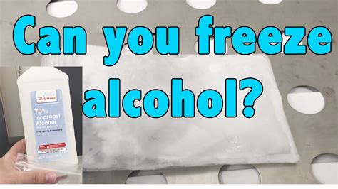 Can you freeze 15% alcohol?