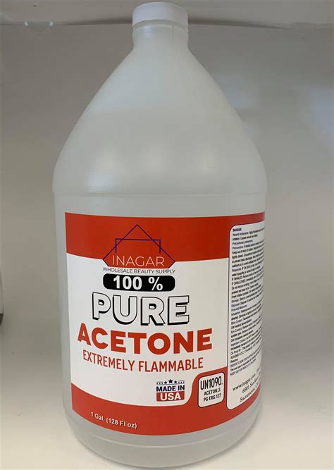 Can you get 100% acetone on your skin?