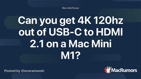 Can you get 120Hz with USB-C?