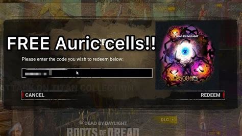 Can you get Auric Cells for free in DBD?