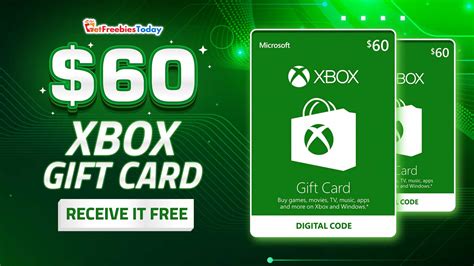 Can you get a 60 Xbox gift card?