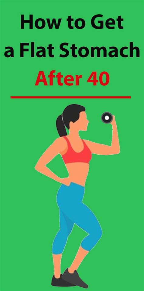 Can you get a flat stomach after 40?