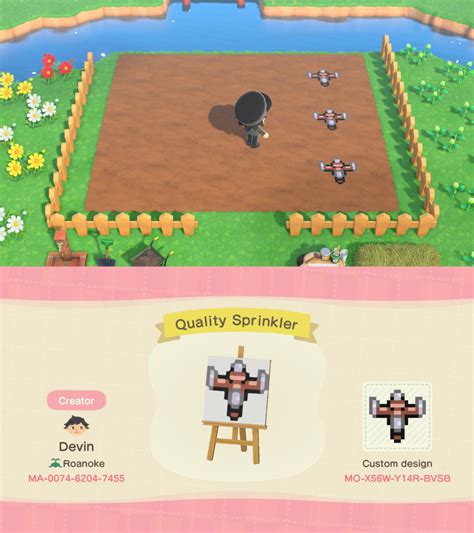 Can you get a sprinkler in Animal Crossing?