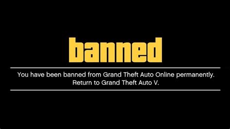 Can you get banned GTA?