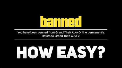 Can you get banned for modding GTA 5 offline?