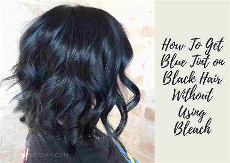 Can you get black out of your hair without bleach?