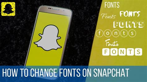 Can you get different fonts on Snapchat?