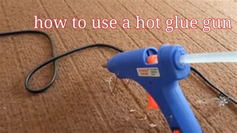 Can you get hot glue wet?