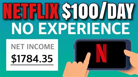 Can you get paid by watching Netflix?