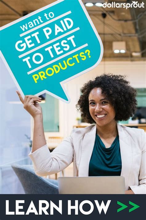 Can you get paid to test products?
