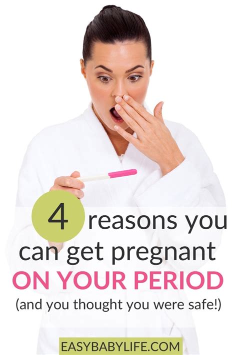 Can you get pregnant on your period?