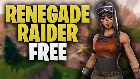 Can you get renegade raider for free?