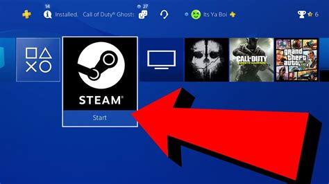 Can you get steam on PS4?