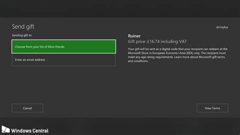 Can you gift a digital Xbox one game?