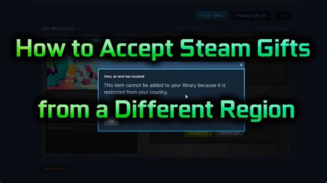 Can you gift from a different region Steam?