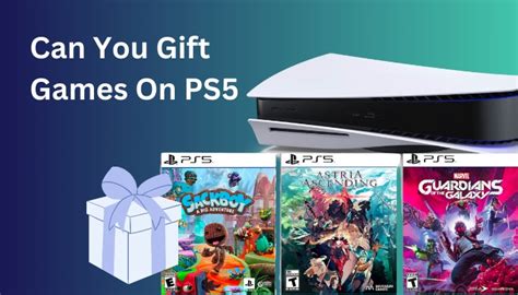 Can you gift games on PS5?