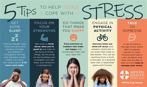 Can you give 5 common examples of stress to students?