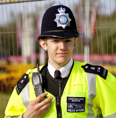 Can you give UK police the finger?