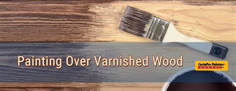 Can you gloss straight over varnished wood?