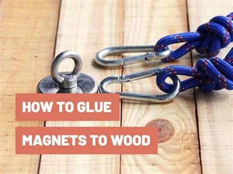 Can you glue a magnet to fabric?