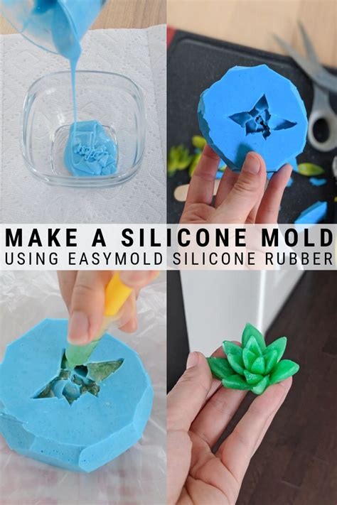 Can you glue a silicone mold?