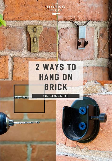 Can you hang things in concrete walls?