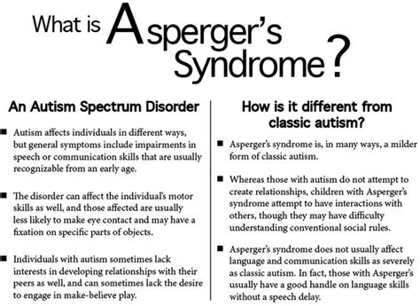 Can you have Asperger's but not autism?
