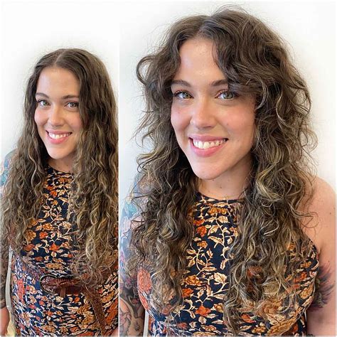 Can you have curtain bangs with curly hair?