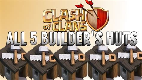 Can you have more than 5 builder huts?