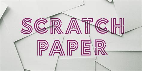Can you have scratch paper during CASPer?