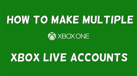 Can you have two Xbox Live accounts on one Xbox?