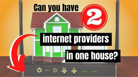 Can you have two internet providers at the same time?