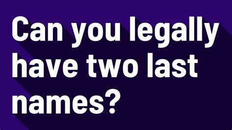 Can you have two last names without a hyphen in California?