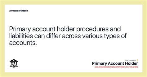 Can you have two primary account holders?