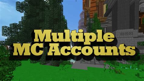 Can you have two users on one Minecraft account?