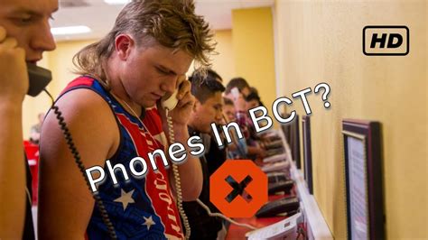 Can you have your phone in Army basic training?