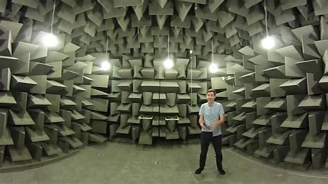 Can you hear yourself in an anechoic chamber?