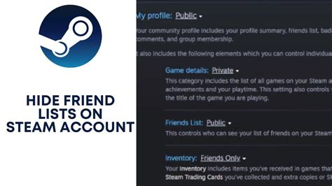 Can you hide Steam purchases from friends?