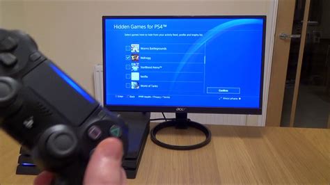 Can you hide activity on PS4?